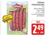 EDEKA Sohland - Frühstücksknacker Angebot im Prospekt Frühstücksknacker bei EDEKA im Sohland Prospekt für 2,49 €