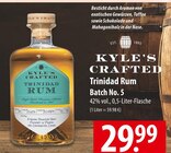 Aktuelles Kyle's Crafted Trinidad Rum Batch No. 5 Angebot bei famila Nordost in Lübeck ab 29,99 €