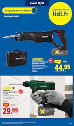 Offre Scie Sabre dans le catalogue Lidl du moment à la page 85