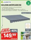 Gelenkarmmarkise im Angebot bei Marktkauf in Schweinfurt Gelenkarmmarkise Angebote von Juskys bei Marktkauf Schweinfurt für 149,99 €