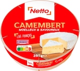 CAMEMBERT 250G - NETTO - Netto CAMEMBERT 250G - NETTO à 1,48 € dans le catalogue Netto