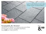 Hellweg Gerbstedt - Terrassenplatte „No. 1 Structure“ Angebot im Prospekt Terrassenplatte „No. 1 Structure“ bei Hellweg im Gerbstedt Prospekt für 8,99 €
