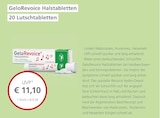 GeloRevoice Halstabletten von GeloRevoice im aktuellen LINDA Partnerapotheke Prospekt für 11,10 €