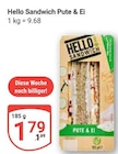 Pute & Ei im Angebot bei GLOBUS in Salzgitter Pute & Ei Angebote von Hello Sandwich bei GLOBUS Salzgitter für 1,79 €