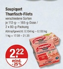 Thunfisch-Filets von Saupiquet im aktuellen V-Markt Prospekt für 2,22 €