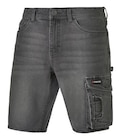 Short de travail en jean homme en promo à 9,99 € chez Lidl Short de travail en jean homme dans le catalogue Lidl