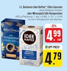 Idee Kaffee, Eilles Gourmet oder Edle Komposition bei E center im Weiden Prospekt für 4,79 €