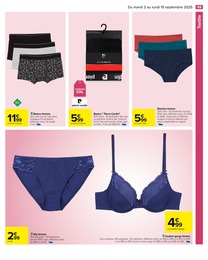 Prix et réduction Boxer Homme dans le prospectus Carrefour en cours Offre Boxer Homme dans le catalogue Carrefour du moment à la page 51
