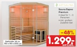 Sauna Espoo Premium von ARTSAUNA für 1.299,00 € bei Netto Marken-Discount im Angebot Sauna Espoo Premium von ARTSAUNA im aktuellen Netto Marken-Discount Prospekt