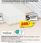 Aktuelles Komfortschaum-Matratze „ks 22“ Angebot bei Höffner in Hannover ab 249,00 €