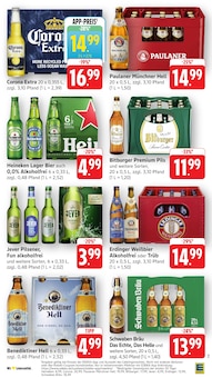 Bier im EDEKA Prospekt "Aktuelle Angebote" mit 55 Seiten (Aalen)