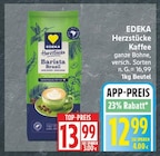Aktuelles Herzstücke Kaffee Angebot bei EDEKA in Potsdam ab 12,99 €