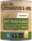 2in1 Holz-Lasur Angebote von toom bei toom Baumarkt Minden für 10,39 €