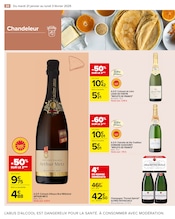 Champagne Brut Angebote im Prospekt "CHANDELEUR" von Carrefour auf Seite 22