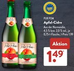 Apfel-Cidre Herb im ALDI SÜD Prospekt Apfel-Cidre Herb von Pur Pom im aktuellen ALDI SÜD Prospekt für 1,49 €