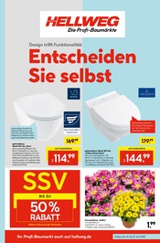 Aktueller Hellweg Baumarkt Prospekt in Oberkrämer und Umgebung, "Die Profi-Baumärkte" mit 16 Seiten, 14.07.2025 - 19.07.2025
