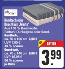 Handtuch oder Duschtuch "Marta" von oh cosy im aktuellen EDEKA Prospekt für 3,99 €