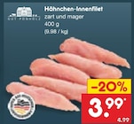 Aktuelle Hähnchenbrust Angebote bei Netto Marken-Discount in Hamburg Aktuelles Hähnchen-Innenfilet Angebot bei Netto Marken-Discount in Hamburg ab 3,99 €