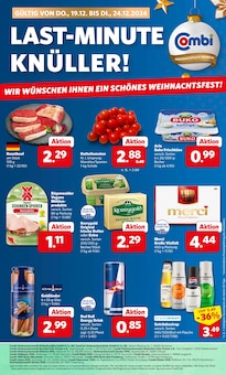 Wurst im combi Prospekt "DREITAG-ANGEBOTE" mit 1 Seiten (Bielefeld)