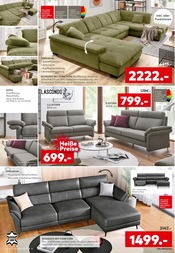 Ecksofa im porta Möbel Prospekt in Salzgitter Aktueller porta Möbel Prospekt mit Ecksofa, "Besser gleich zu porta.", Seite 4
