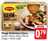 Delikatess Sauce Angebote von Maggi bei E center Albstadt für 0,79 €