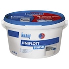 KNAUF Spachtelmasse »Uniflott Finish«, 4 kg, weiß - weiss im Hagebaumarkt Prospekt KNAUF Spachtelmasse »Uniflott Finish«, 4 kg, weiß - weiss von KNAUF im aktuellen Hagebaumarkt Prospekt für 12,99 €