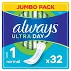 Serviettes hygiéniques Ultra Day Normal T1 x32 à Intermarché dans Daon