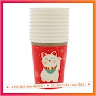 Gobelet 250ml x10 carton chat à 0,68 € dans le catalogue B&M