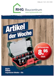 RHG Baucentrum Prospekt: "Artikel der Woche", 1 Seite, 19.01.2026 - 24.01.2026