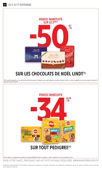 Prospectus Intermarché à Rillieux-la-Pape, "-60% DE REMISE IMMÉDIATE SUR LE 2ÈME SUR UNE SÉLECTION DE PRODUITS", 20 pages de promos valables du 05/11/2024 au 17/11/2024