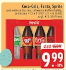 Coca-Cola, Fanta, Sprite Angebote von Coca-Cola bei E center Solingen für 9,99 €
