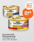 Gourmet Gold Katzennahrung im Angebot bei tegut in Eisenach Gourmet Gold Katzennahrung Angebote von Purina bei tegut Eisenach für 0,49 €