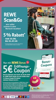 Aktueller REWE Prospekt "Dein Markt" Aktueller REWE Prospekt