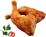 Aktuelle Huhn Angebote bei REWE in Essen Aktuelles Fertig gebratene Hähnchenschenkel mit Rückenstück Angebot bei REWE in Essen ab 1,99 €