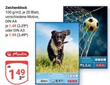 GLOBUS - Zeichenblock Angebot im Prospekt Zeichenblock bei GLOBUS im Prospekt "" für 1,49 €