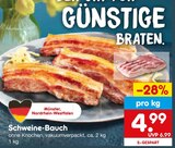 Schweine-Bauch im Angebot bei Netto Marken-Discount in Trier Schweine-Bauch Angebote bei Netto Marken-Discount Trier für 4,99 €