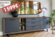 Buffet Cubo avec éclairage LED à H&H dans Nogent-sur-Marne Buffet Cubo avec éclairage LED à H&H dans Nogent-sur-Marne