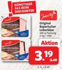 Original Bayerischer Leberkäse im Angebot bei Markant Nordwest in Wilhelmshaven Original Bayerischer Leberkäse Angebote von Jeden Tag bei Markant Nordwest Wilhelmshaven für 3,19 €