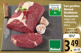 Bioland-Rindfleisch: Rumpsteaks Angebote von Bioland bei E center Stuttgart für 3,49 €