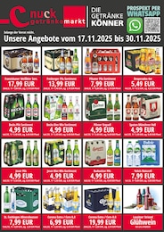 Nuck Getränke Budweiser im Prospekt 