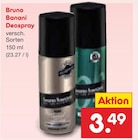 Deospray von Bruno Banani für 3,49 € bei Netto Marken-Discount im Angebot Deospray von Bruno Banani im aktuellen Netto Marken-Discount Prospekt