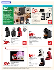 Promos Café dans le catalogue "LA RENTRÉE À PRIX K.O." de Auchan Hypermarché Café en promo dans le catalogue Auchan Hypermarché à la page 12