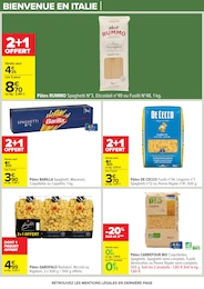 Prix et réduction Rummo dans le prospectus Carrefour en cours Offre Rummo dans le catalogue Carrefour du moment à la page 18