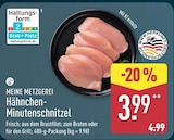 Hähnchen-Minutenschnitzel von Meine Metzgerei im aktuellen ALDI Nord Prospekt