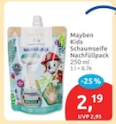 Kids Schaumseife Nachfüllpack von Mayben im aktuellen budni Prospekt