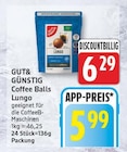 Coffee Balls Lungo von Gut&Günstig im aktuellen EDEKA Prospekt