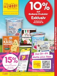 Aktueller Netto Marken-Discount Prospekt, "10% auf Molkerei-Produkte", mit Angeboten der Woche, gültig von 27.07.2026 bis 27.07.2026