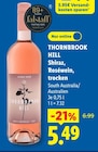 Shiraz, Roséwein, trocken von Thornbrook Hill im aktuellen Lidl Prospekt