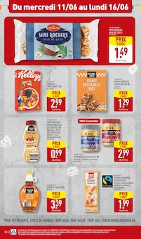Promotion Gâteau Aux Noix dans le prospectus Aldi, valable du 11/06/2025 au 16/06/2025 Promo Gâteau Aux Noix dans le catalogue Aldi du moment à la page 10