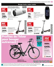 Vélo Angebote im Prospekt "DÉMARREZ L'ANNÉE AVEC DES OFFRES DERNIER CRI !" von Carrefour Vélo Angebote im Prospekt "DÉMARREZ L'ANNÉE AVEC DES OFFRES DERNIER CRI !" von Carrefour auf Seite 29